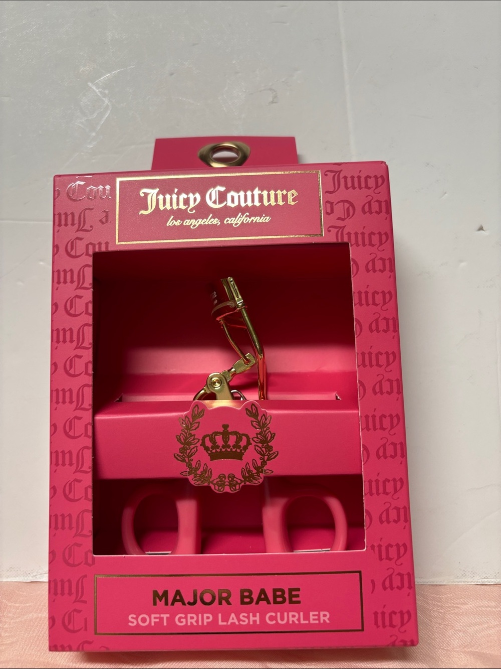 Juicy couture mayor baby soft grip Lash Curler Packaging